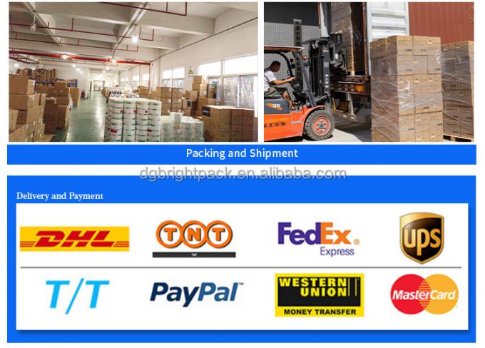 بسته بندی با سبک زیست محیطی کیسه های کاغذی زیست فرسایش پذیر با نام تجاری پر جنب و جوش 3