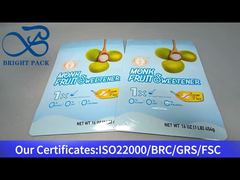 کیسه زیپی ایستاده برای شیرین کننده میوه راهب