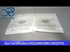 کیسه زیپ دار ایستاده برای لوازم جانبی حمام