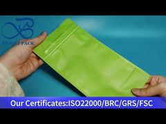 کیف ته صاف سبز با زیپ