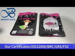 کیسه های زیپی ضد کودک با پنجره شفاف