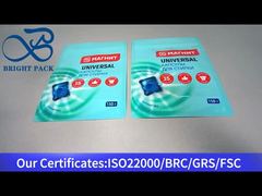 کیسه زیپی ایستاده غلاف لباسشویی آبی