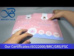 کیسه ایستاده غلاف لباسشویی صورتی