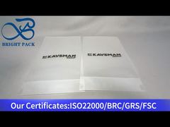 کیسه پلاستیکی ایستاده شفاف بدون زیپ