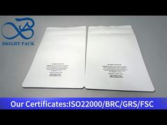 کیسه ایستاده ضد کودک سفید رنگ