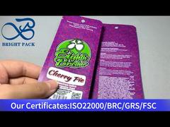 کیسه پلاستیکی کوچک بنفش 1 گرم با باز شدن آسان