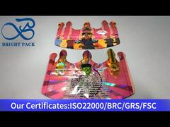 کیسه لیزری چاپی دو طرفه شکل تاج نامنظم