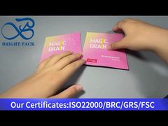 کیسه ایستاده کوچک صورتی برای پودر پروتئین