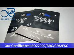 کیسه ایستاده آلومینیوم-پلاستیک بزرگ مشکی برای فسفات منوسدیم 1 کیلوگرمی