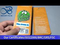 کیسه های ذخیره سازی مواد غذایی نارنجی کوچک آلومینیوم-پلاستیک مایار 1 گرمی