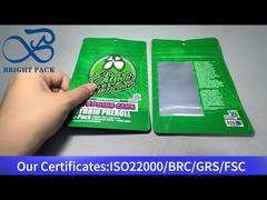 کیسه مایلار شاهدانه با پنجره شفاف