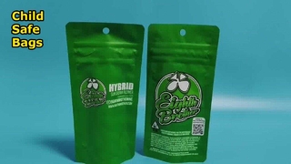 عمده فروش کیسه های مقاوم در برابر کودکان ثبت اختراع ایالات متحده مطابق با نیازهای بسته بندی حشیش