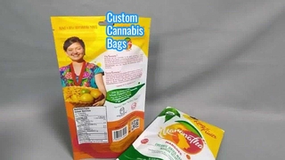 کیسه های پلاستیکی زیپ چاپ سفارشی برای فروش عمده شاهدانه