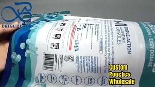 چاپ سفارشی کیسه ایستاده به صورت عمده