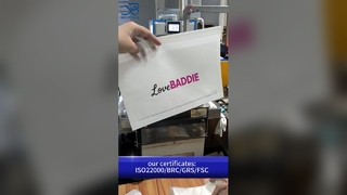 کیسه های بسته بندی کاغذ شیشه ای قابل کمپوست: دارای گواهی FSC Food-Safe B2B Eco Pouch عمده فروشی