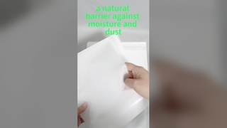 کوله های شیشه ای شفاف کاملا قابل تجزیه با مهر و موم شخصی برای بسته بندی لباس