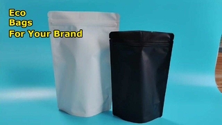 کیسه های کاغذی شیشه ای زیست تخریب پذیر سازگار با محیط زیست کارخانه چینی برای خرده فروشی عمده فروشی