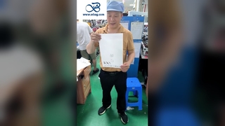 کیسه های کاغذی شیشه ای شفاف 100٪ قابل تجزیه برای بسته بندی تی شرت و جوراب