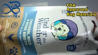 مواد بسته بندی کیسه های پلاستیکی مورد تایید FDA
