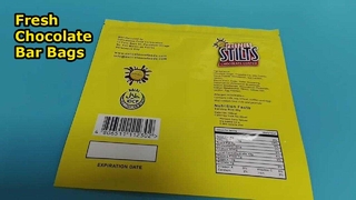 کیسه پلاستیکی میله شکلاتی 500 گرمی فله درجه غذایی برای برندهای قنادی