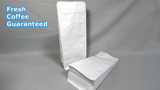 کیسه های قهوه ته تخت با دریچه قابل آب بندی مجدد