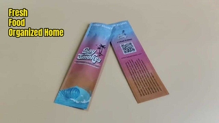 کیسه‌های زیپی پلاستیکی قابل استفاده مجدد برای نگهداری مواد غذایی و نیازهای سازمان‌های خانگی