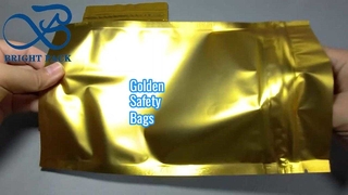 کیف زیپ دار طلایی ضد کودک