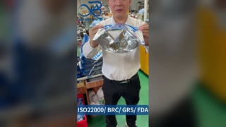 کیسه‌های زیپ‌دار ایستاده و بدون هوا B2B گاوصندوق مواد غذایی سفارشی عمده فروشی