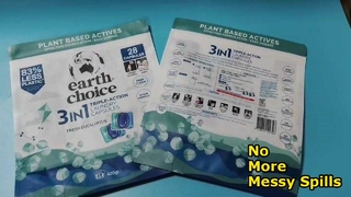 کیسه‌های زیپ‌دار کپسول‌های لباس‌شویی ضد نشتی برای نیازهای ذخیره‌سازی بی‌نظیر خانگی