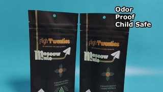 کیسه مایلار ضد بو فله مقاوم برای کودکان برای برندهای شاهدانه ایالات متحده