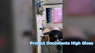 مواد لمینیت با براقیت بالا لمینیت حرارتی فیلم دفتر مدرسه استفاده