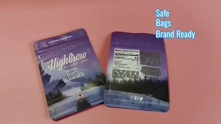 کیسه‌های زیپ‌لاک سفارشی مقاوم در برابر کودکان برای راه‌حل‌های انطباق و برندسازی با شاهدانه