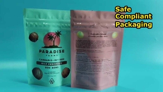 کیسه های سفارشی مقاوم در برابر کودکان برای شاهدانه با راه حل های انطباق با CR ثبت اختراع ایالات متحده