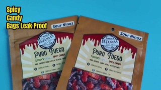 کیسه زیپ آب نبات تند ضد نشت برای تازگی و محلول های ذخیره سازی ایمن برای کودکان