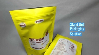 کیسه های زیپ لاک ایستاده قابل آب بندی مجدد مورد تایید FDA