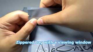کیف زیپ دار با پنجره دید