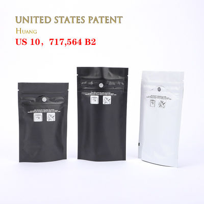 کیسه های پلاستیکی مایلار با وزن 1/4 پوند با قفل زپ پلاستیکی ضد بوی کودک