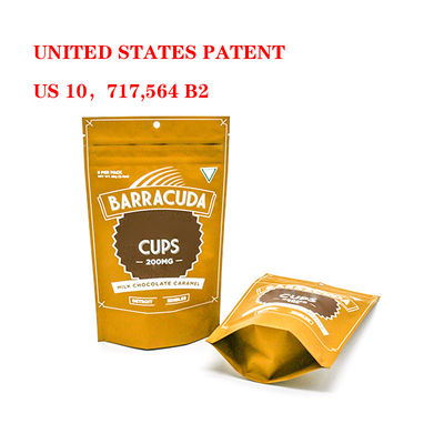 14x16 10 X 14 فیلم کیسه های مایلار کیسه های فیلم مقاوم در برابر بوی کودکان پلاستیکی زیپ قفل