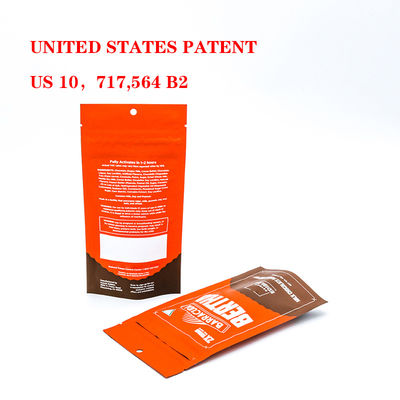 کیف های ایمن و مقاوم در برابر کودکان با مقاومت در برابر بوی و قفل زپ پلاستیکی