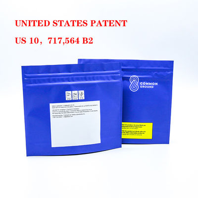 کیسه بسته بندی تنباکو پالتو آلومینیزه کامپوزیت ضد رطوبت کیسه زیپ