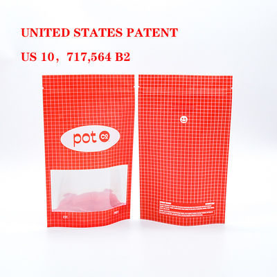 کیسه های حفاظتی مخصوص کودکان مقاوم در برابر بوی بدنی کیسه های حفاظتی مواد غذایی با زیپ پلاستیکی