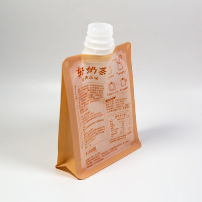 لوگو سفارشی چاپ شده اسپوت کیسه غذا فلیپ اسپری اسپوت کیسه آبمیوه بسته بندی مواد غذایی