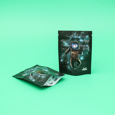 کیسه ی مایلار Lb Black Bulk Child Proof Mylar Ziplock Pockets برای ذخیره سازی امن و شیک