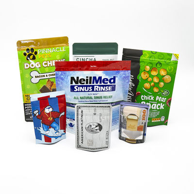 کیسه بسته بندی مواد غذایی پلاستیکی، تولید کننده کیسه ی زپ ایستاده، کیسه ای کامپوزیت از ورق آلومینیوم