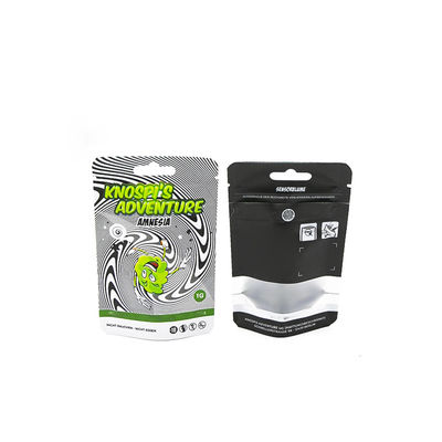 3.5g 7g کیسه زپ ضد بچه سفارشی کیسه توتون مایلار