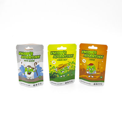 لوگو سفارشی مایلار کیسه های زپ مقاوم به بوی چاپی کیسه های بسته بندی درجه غذایی