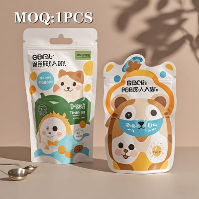 کیسه زپ مایلار با طراحی برش مرطوب برای علف ها