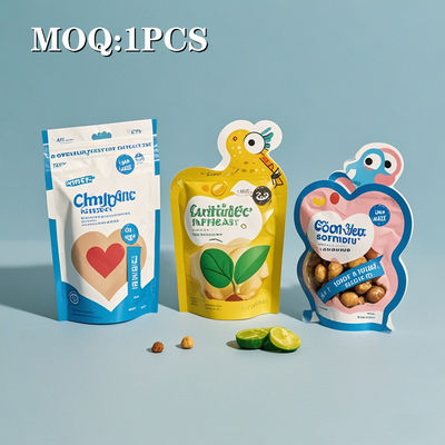 کیسه زیپ مایلار مقاوم در برابر کودکان با طراحی برش برای حمل و نقل علف های ایمن