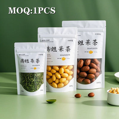 بسته بندی سفارشی Zip Lock Frosted Proof Stand Up Poch Mylar Zipper Bags بسته بندی مواد غذایی بسته بندی رنگارنگ چاپ دیجیتال