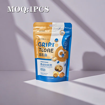 OEM ODM سفارشی کیسه ایستاده مایلار برای پودر میوه 100g با پنجره شفاف